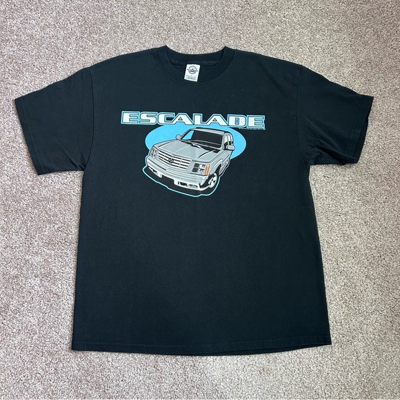 Delta Other - Vintage RARE PROMO Cadillac Escalade SUV truck Graphic T-Shirt Black Size Large